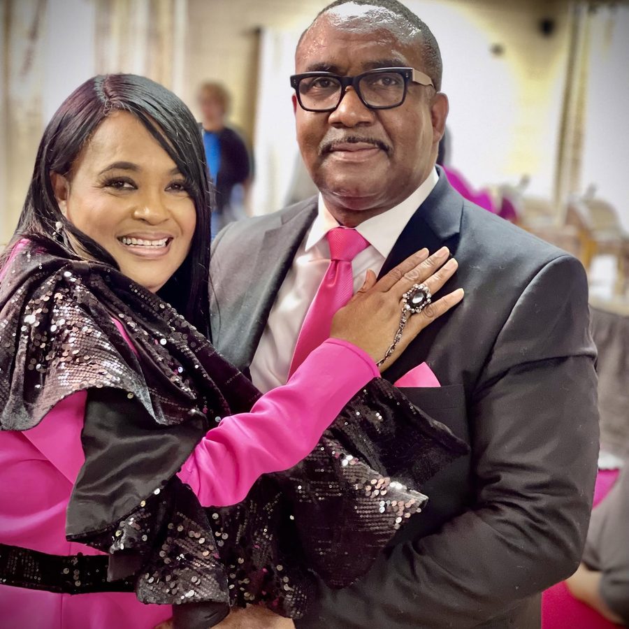 Pastor Levoris Snow and First Lady Angela Snow of Word of Life Faith Church